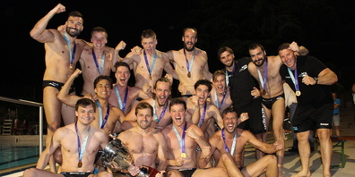 Sensationeller 14. Meistertitel für die Kreuzlinger Wasserballer.