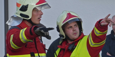 Die Feuerwehr war schnell zur Stelle