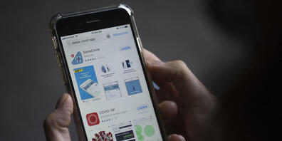 Apple dominiert nach wie vor den Schweizer Smartphone-Markt. (Archivbild)