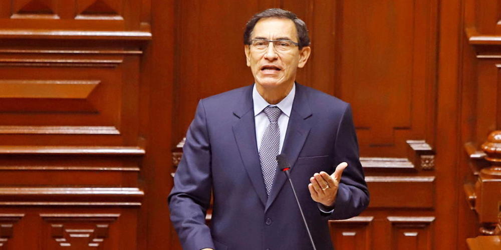 Das peruanische Parlament hat Staatspräsident Martin Vizcarra des Amtes enthoben. (Archivbild)