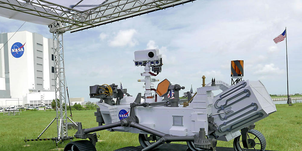 Der Mars-Rover "Perseverance" wird Bodenproben auf dem Roten Planeten nehmen, die dann an die Erde zurückgeschickt werden. (Archivbild)