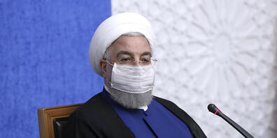 HANDOUT - Hassan Ruhani, Präsident des Iran, hat die Bereitschaft seines Landes für eine Zusammenarbeit mit US-Wahlsieger Joe Biden signalisiert. Foto: Uncredited/Office of the Iranian Presidency/AP/dpa - ACHTUNG: Nur zur redaktionellen Verwendung...