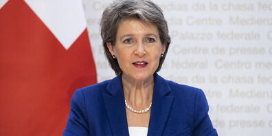 Bundespräsidentin Simonetta Sommaruga hat am Donnerstagmorgen EU-Kommissionschefin Ursula von der Leyen über die Position des Bundesrates zum institutionellen Rahmenabkommen informiert. (Archivbild)