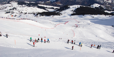 Ski Alpin auf dem Stoos: Die Winteruniversiade findet teilweise auch im im Kanton Schwyz statt. 