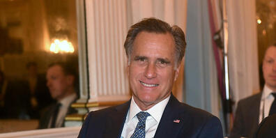 ARCHIV - Mitt Romney, ehemaliger republikanischer Präsidentschaftskandidat, hat scharfe Kritik an den Betrugsvorwürfen von US-Präsident Donald Trump bei der Wahl in den USA geübt. Foto: Felix Hörhager/dpa