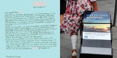 Die Zeugen Jehovas richten sich mit handgeschriebenen, persönlichen Briefen an ältere Menschen, um bei ihnen zu missionieren.