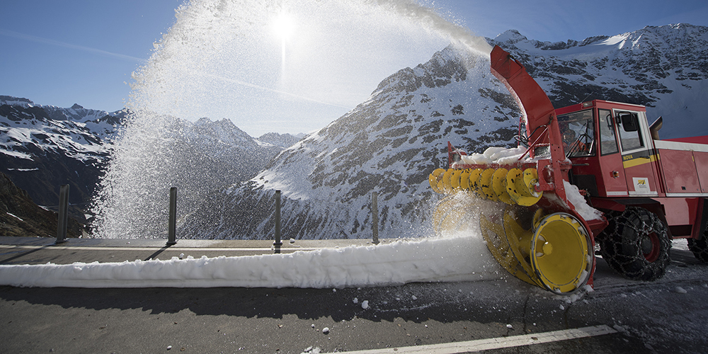 Der Sustenpass ist ab heute wieder offen. 