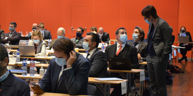 Aufgrund der besonderen Lage gab es heute nur eine halbtägige Kantonsratssitzung.