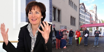 Weidmann-CEO Tschudi (l.) warnte im Linth24-Interview vor der Initiative. Darauf reagiert nun das Lokalkomitee Rapperswil-Jona.