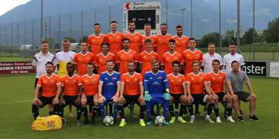 Die 1. Mannschaft des FC Linth04