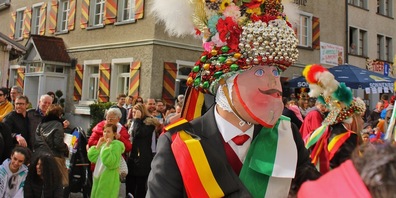 Dieses Jahr gibt es in Altstätten keine Umzüge mit den Röllelibutzen (Bild: Meinrad Gschwend))