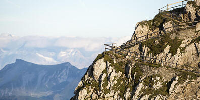 Wanderwetter: Auf dem Pilatus wurde es am Sonntag mehr als zehn Grad warm. (Archivbild)