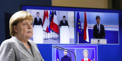 dpatopbilder - Noch bis Ende des Jahres führt Bundeskanzlerin Angela Merkel durch die deutsche EU-Ratspräsidentschaft. Foto: Markus Schreiber/AP POOL/dpa