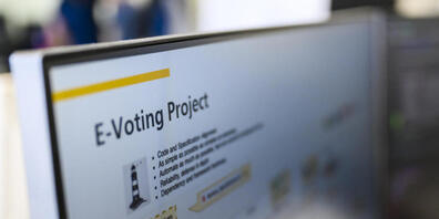 In der Stadt St. Gallen wird E-Voting eingeführt. Erstmals kann am 27. September elektronisch abgestimmt werden. (Archivbild)