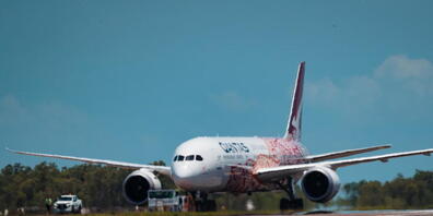 Die australische Nationalfluggesellschaft Qantas feiert ihren 100. Geburtstag. Zu Gründungszeiten hatte Qantas in erster Linie das Ziel, Post und Fracht in abgelegene Orte zu liefern.(Archivbild)
