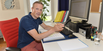 Lars Reichlin, Leiter der Abteilung Sport des Kantons Schwyz. (Bild: Erhard Gick)