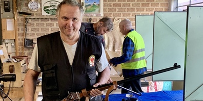 Breechloader sind Hinterladergewehre deren Patronen mit Schwarzpulver geladen ist