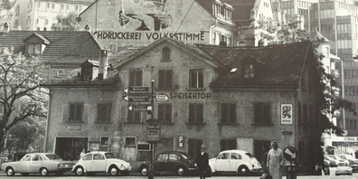 Die ehemalige Druckerei «Volksstimme» am Spisertor