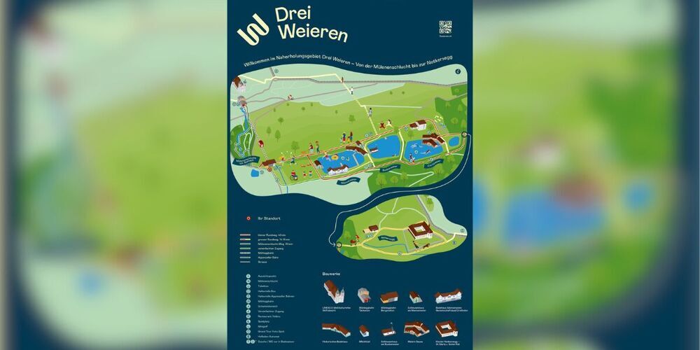 Die Drei Weieren gehören zu den beliebtesten Naherholungsgebieten der Stadt