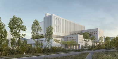 Das Siegerprojekt des Teams Penzel Valier / Maurus Schifferli wird zu einem Masterplan und danach zu einem Bauprojekt weiterentwickelt. (Visualisierung)