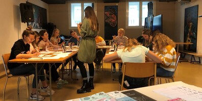 «Die freudige Zugabe» von Hannas Workshop vom 8.10. folgt am 12. Dezember im «UG14» (Bild: pd)