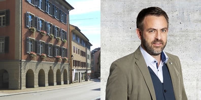 Wegen Uznachs Budgetplanungen gerät FDP-Gemeinderat Michael Rütsche (r.) aus eigenen Reihen unter Druck.