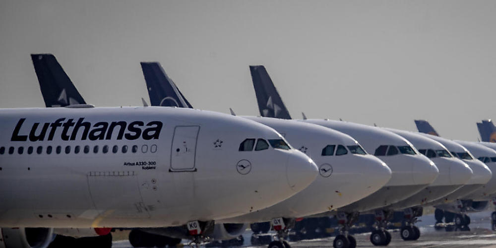 Die deutsche Fluggesellschaft Lufthansa wird bis Ende Jahr 29'000 Stellen abgebaut haben. (Archivbild)