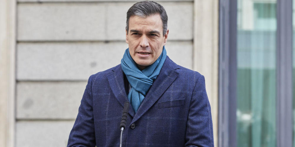 FILED - Zwei Gruppen von ehemaligen ranghohen Offizieren hatten nach Medienberichten im November in Briefen an K&#710;nig Felipe VI die Regierung von Ministerpr&#8240;sident Pedro S·nchez scharf attackiert. Photo: Jes &#775;s HellÌn/EUROPA PRESS/dpa