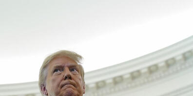 US-Präsident Donald Trump im Oval Office des Weißen Hauses. Foto: Patrick Semansky/AP/dpa