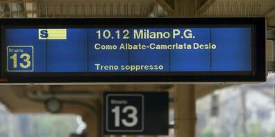 Die Tessiner Regierung stemmt sich gegen die bevorstehende Unterbrechung des Zugverkehrs von und nach Italien. Archivbild