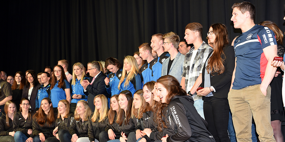 2019 fand die Sportlerehrung in Galgenen statt. Nun wird sie im Juli 2021 in Rothenthurm sein. (Bild: Archiv)