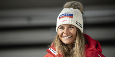Die Schwyzerin Corinne Suter wurde von «Blick» zur Sportlerin des Jahres gewählt. (Bild: Keystone)