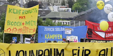 Wohnraum für alle wird gefordert. Aber wer soll günstig wohnen dürfen? Das Stadtzürcher Parlament ist sich uneinig, welche Einkommenslimiten gelten sollen. (Archivbild)
