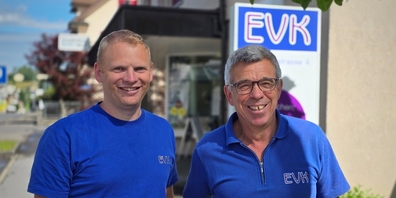 Patrik von Aarburg tritt die Nachfolge von Joe Fritschi (r.) an.