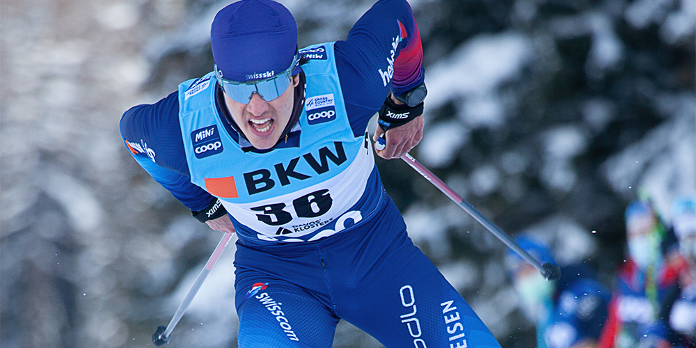Roman Schaad am Weltcup in Davos (Bild zvg).