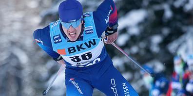 Roman Schaad am Weltcup in Davos (Bild zvg).