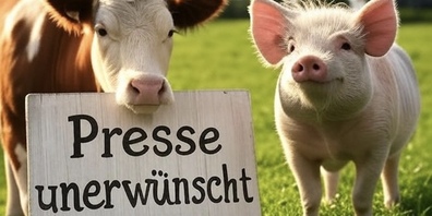 Kein Zutritt für Medien. Seltsames Verständnis für Transparenz bei Tierschutz Linth Präsident René Marti.