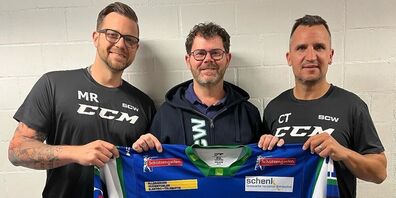 Martin Remund, Christoph Tobler und Bruno Imhof. (v.l.)
