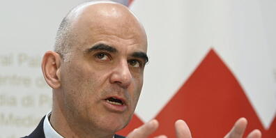 Gesundheitsminister Alain Berset: «Wir wollen einen Lockdown sowie Hausarrest, wie das in andern Ländern der Fall ist, weiterhin unbedingt vermeiden.»