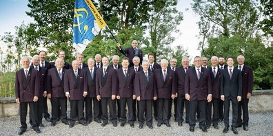 Der Männerchor Rüthi steckt bereits in der Vorbereitung des Rheintaler Gesangsfestes 2021 (Bild: zVg)