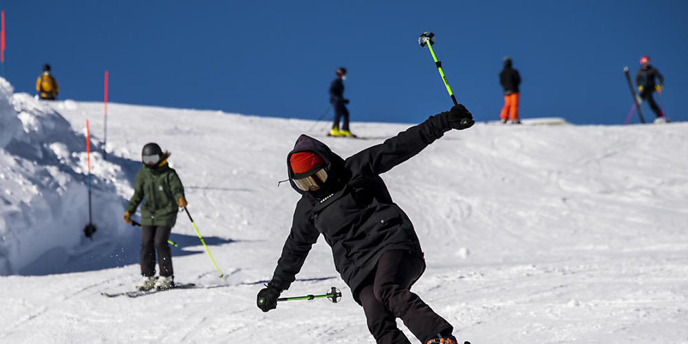 Beim rassigen Fahren kann der Körper zu stark belastet werden. (Archivaufnahme)