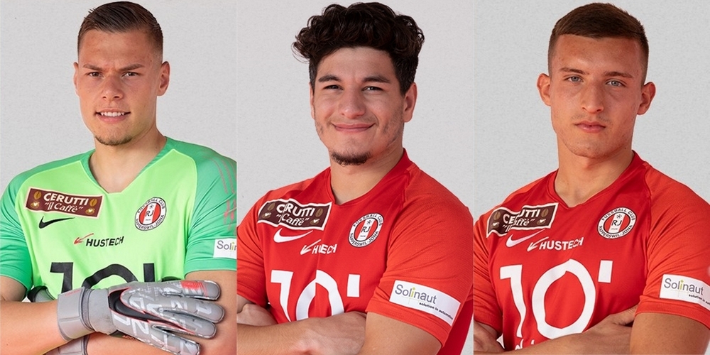 Bojan Milosavljevic (l.) geht nach Zypern, Enes Ciftci (M.) in die Privatwirtschaft. Filip Ilic erhält eine Vertragsverlängerung.