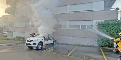 Beim Brand wurde niemand verletzt.