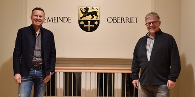 Die beiden zurücktretenden Gemeinderäte  Stefan Lüchinger und Martin Stieger (Bild: zVg)