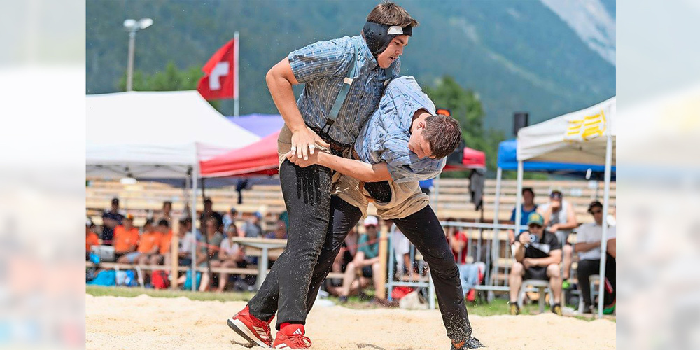 Im Schlussgang – Kevin Sutter gegen Matteo Schneider.