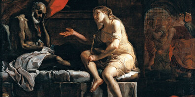 Mattia Preti: Boethius und Philosophie, 17. Jahrhundert