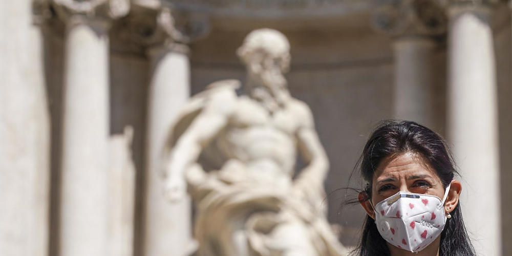 ARCHIV - Virginia Raggi, Bürgermeisterin von Rom. Foto: Andrew Medichini/AP/dpa