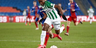 Die St.Galler verschafften sich mit dem Einwechsln  von Kwadwo Duah ein klares Plus.