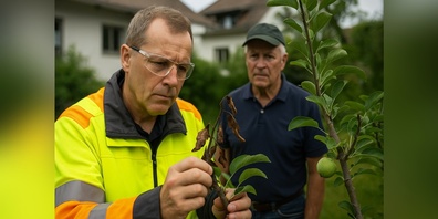 Feuerbrand ist eine hochansteckende Pflanzenkrankheit.