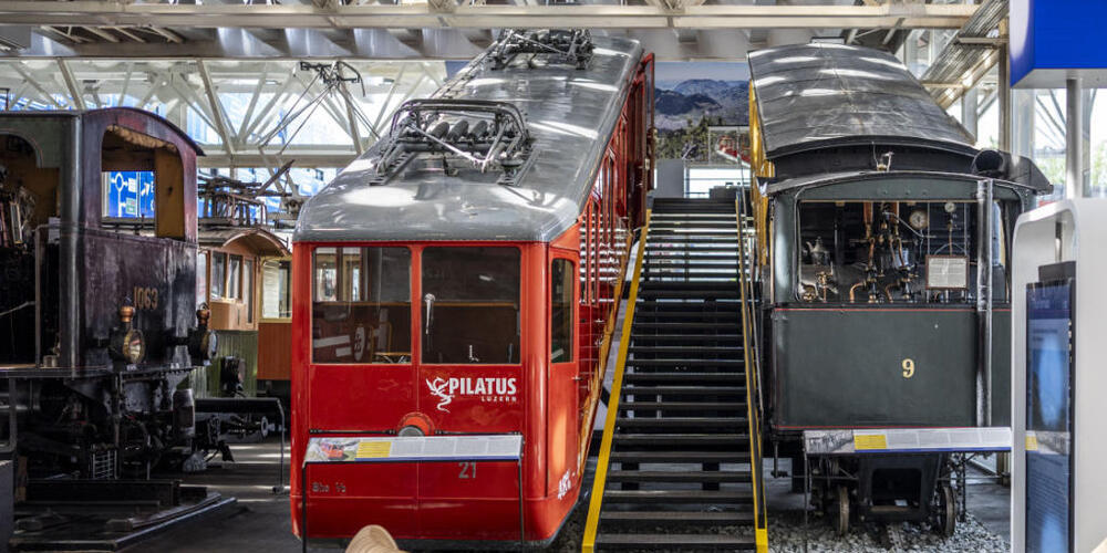Das Verkehrshaus Schweiz hat eine neue Bahnausstellung eröffnet.